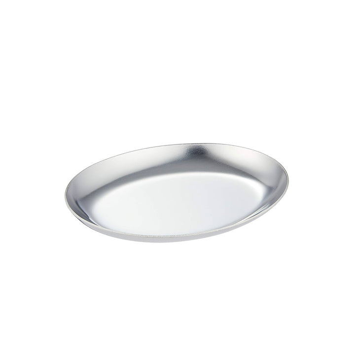 Oval Stainless Steel Tray - Small