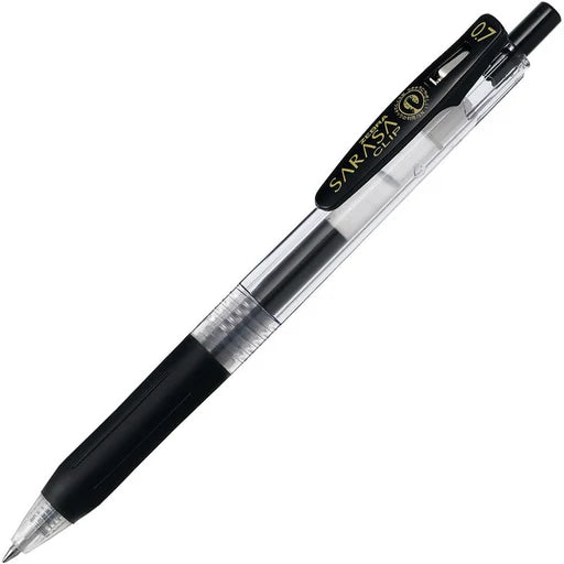 Sarasa Clip Retractable Gel Pen - Black