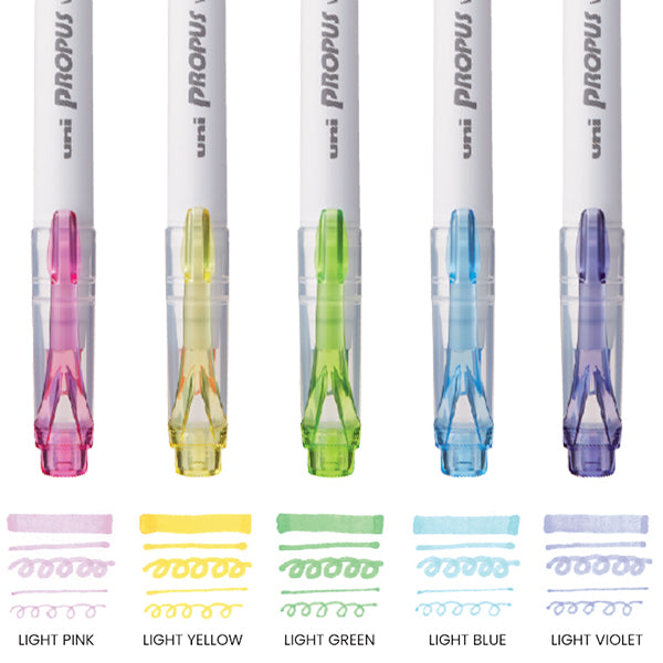 Propus Dual-Ended Window Highlighter - Soft Colours