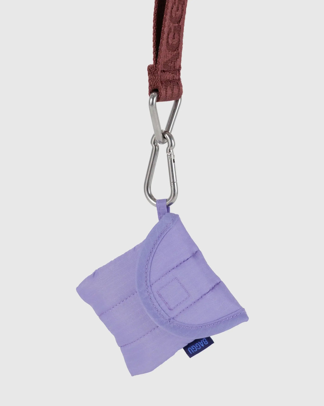 Puffy Earbuds / Cords Case - Wisteria Purple