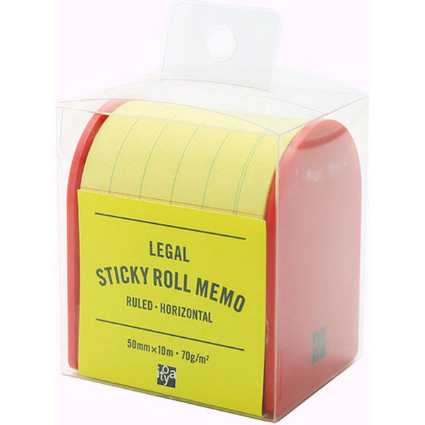 Yellow Legal Pad Sticky Note Roll