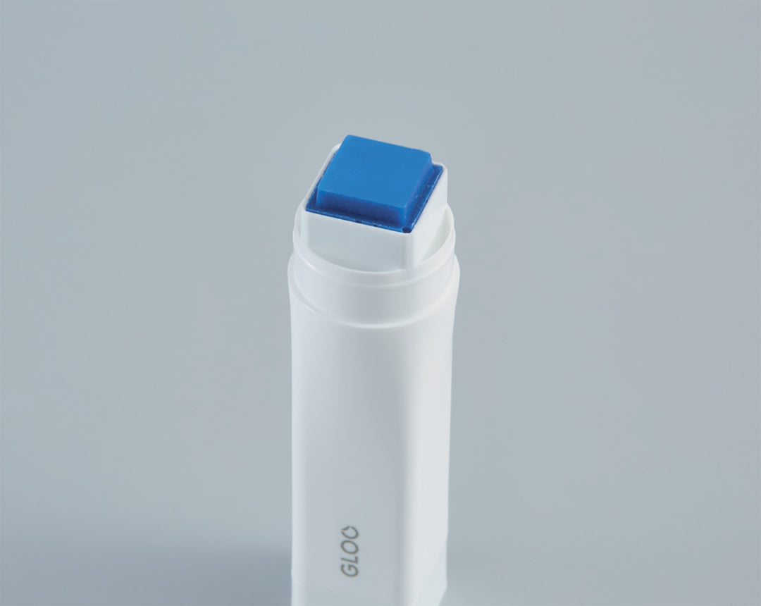 Gloo - Square Glue Stick - Disappearing Blue