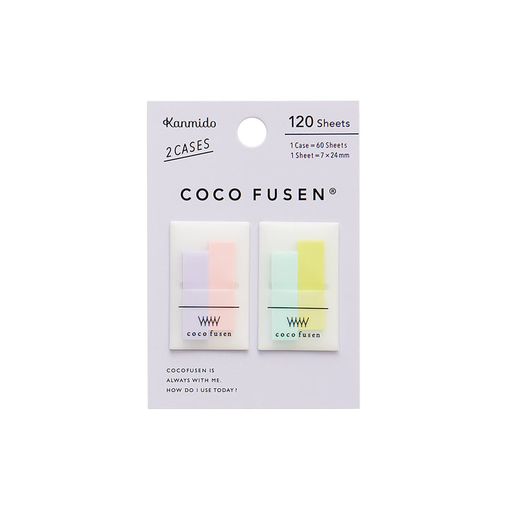 Coco Fusen Index Markers - Mini - Sherbert