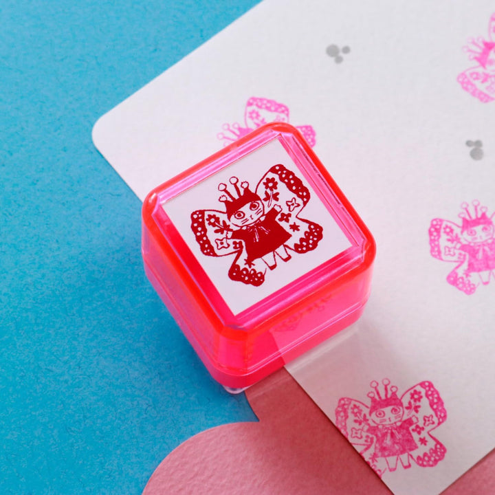 Sanby x Yumi Kitagishi Self Inkling Stamp - Pink Fairy