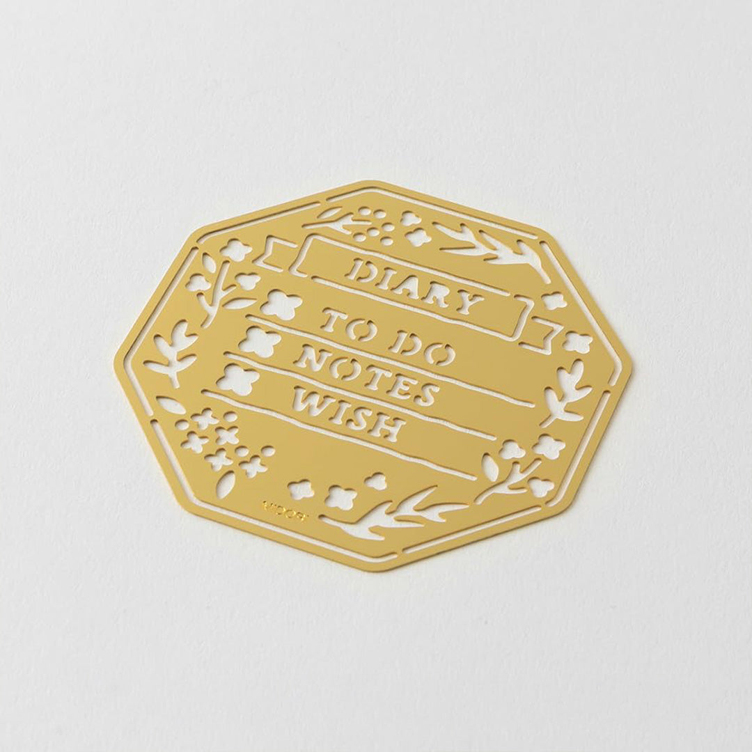 Brass Planning Template - Wreath