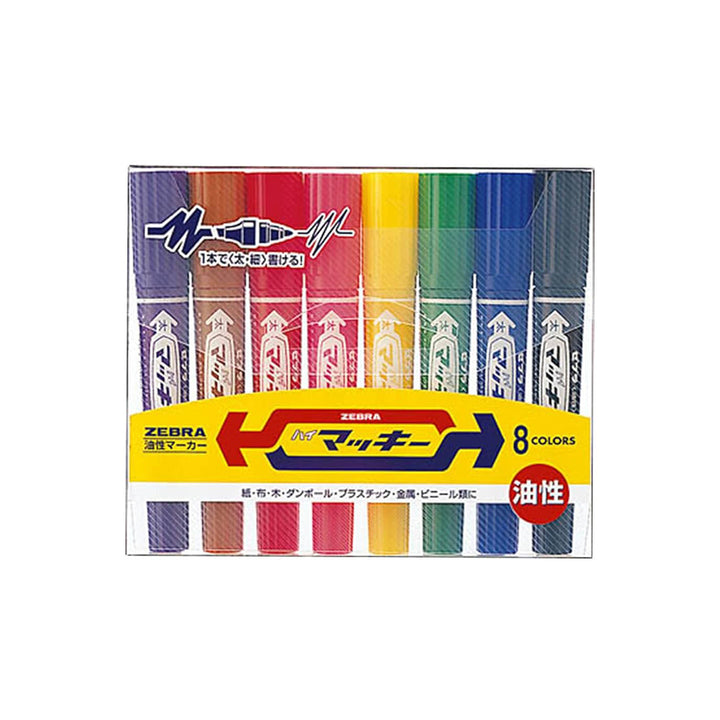 Hi-McKee Permanent Markers - Bold - Set of 8 or 12