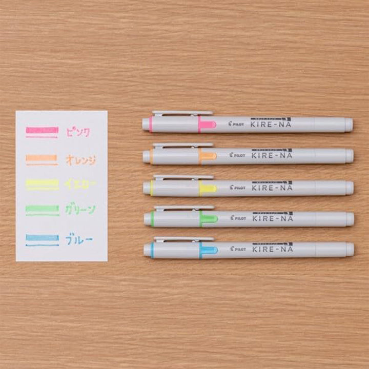 KIRE-NA Highlighter Marker - Basic Colours