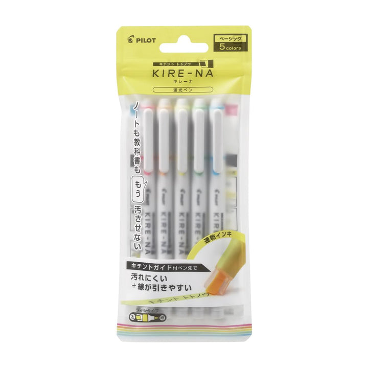 KIRE-NA Highlighter Marker - Basic Colours