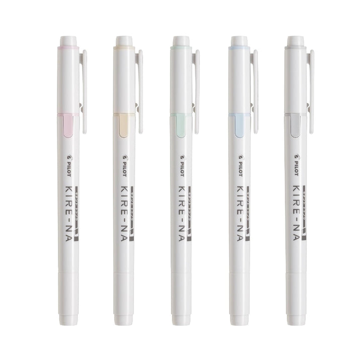 KIRE-NA Highlighter Marker - Soft Pastels
