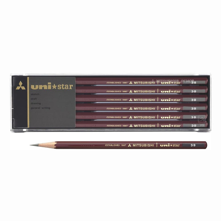 Uni-Star Pencils - Single or Box of 12