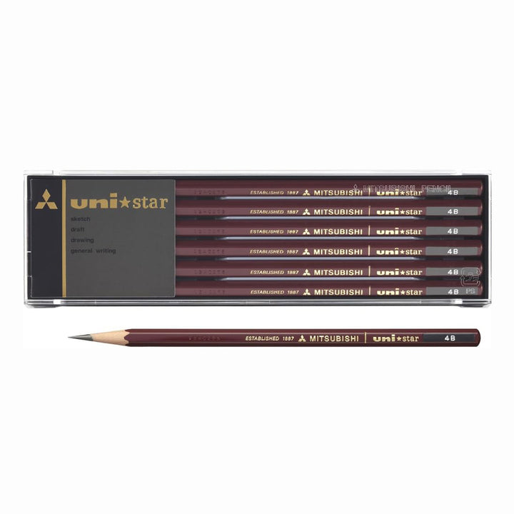 Uni-Star Pencils - Single or Box of 12