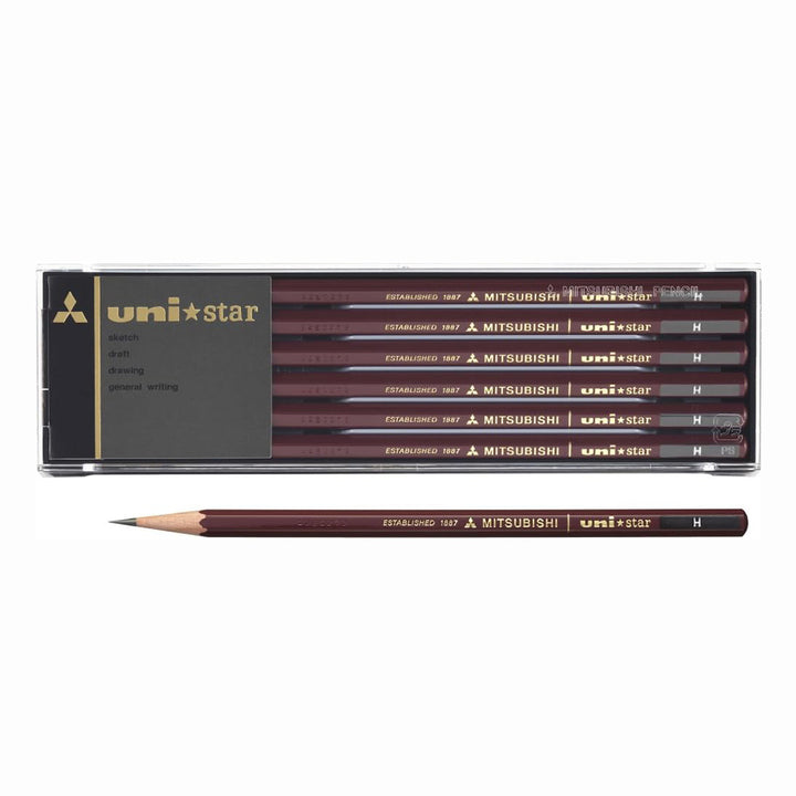 Uni-Star Pencils - Single or Box of 12