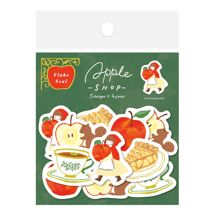 Sticker Flakes - Apple Shop