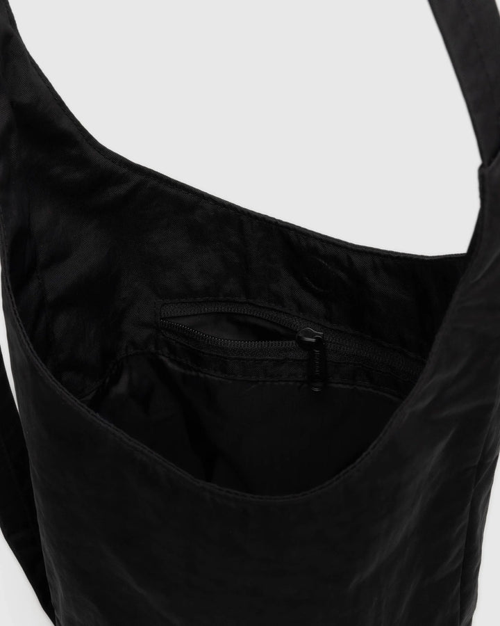 Nylon Sling Bag - Small - Black