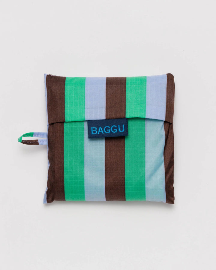 Standard Baggu - Mint 90's Stripe