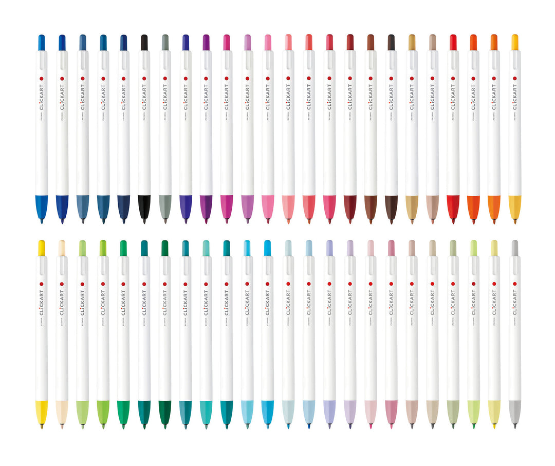 ClickArt Retractable Markers - Full Set of 48