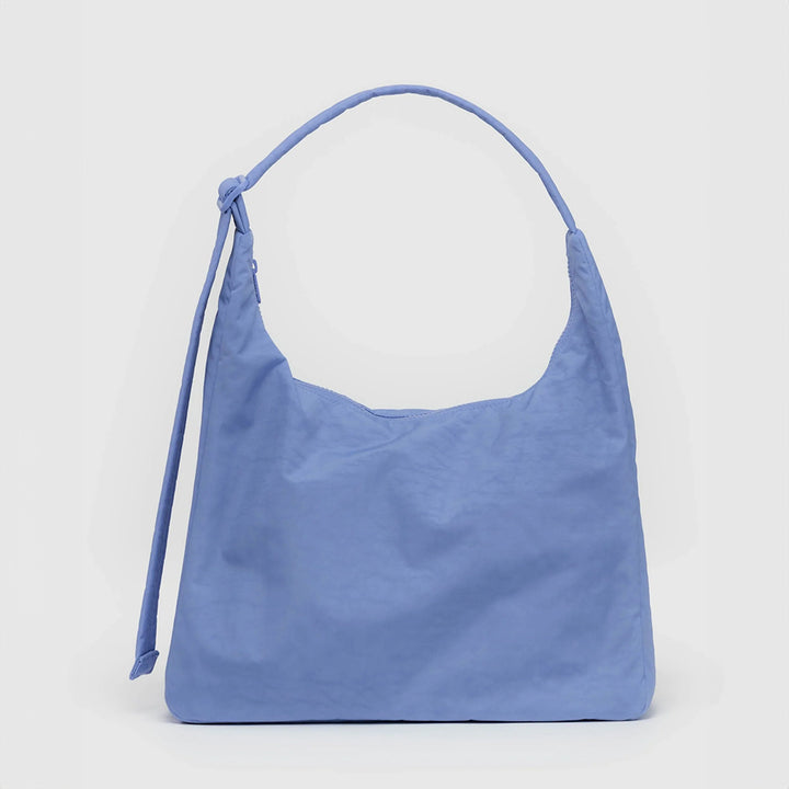 Nylon Shoulder Bag - Cornflower Blue