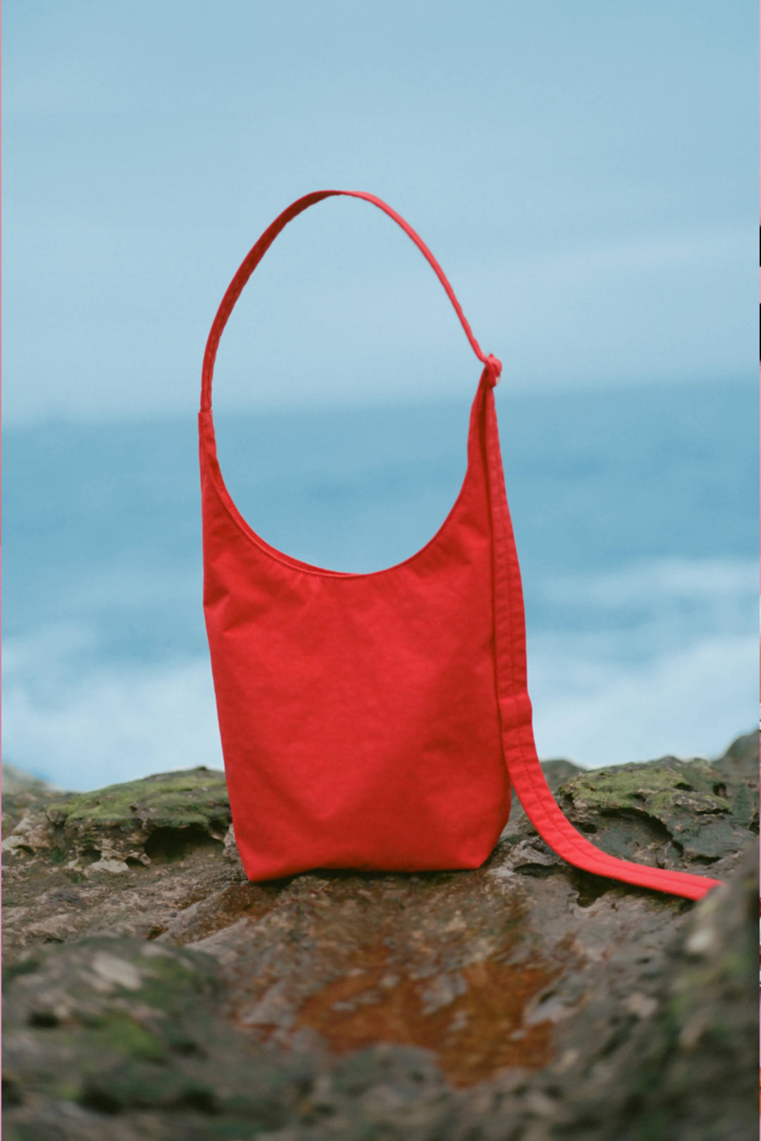 Nylon Sling Bag - Small - Candy Apple Red