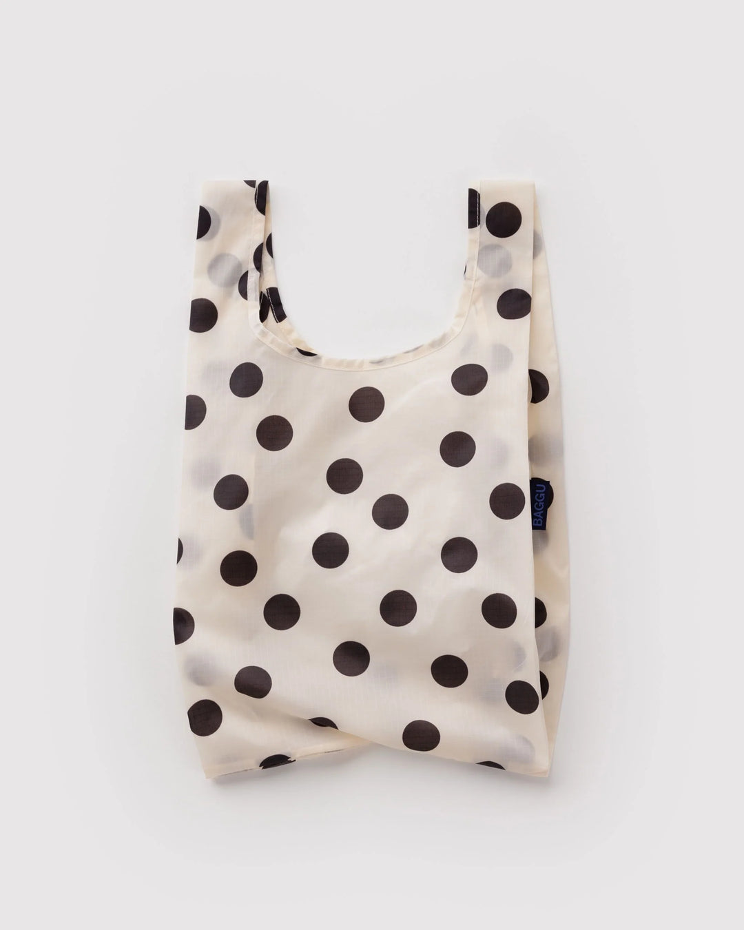 Baby Baggu - Cream and Black Polka Dot