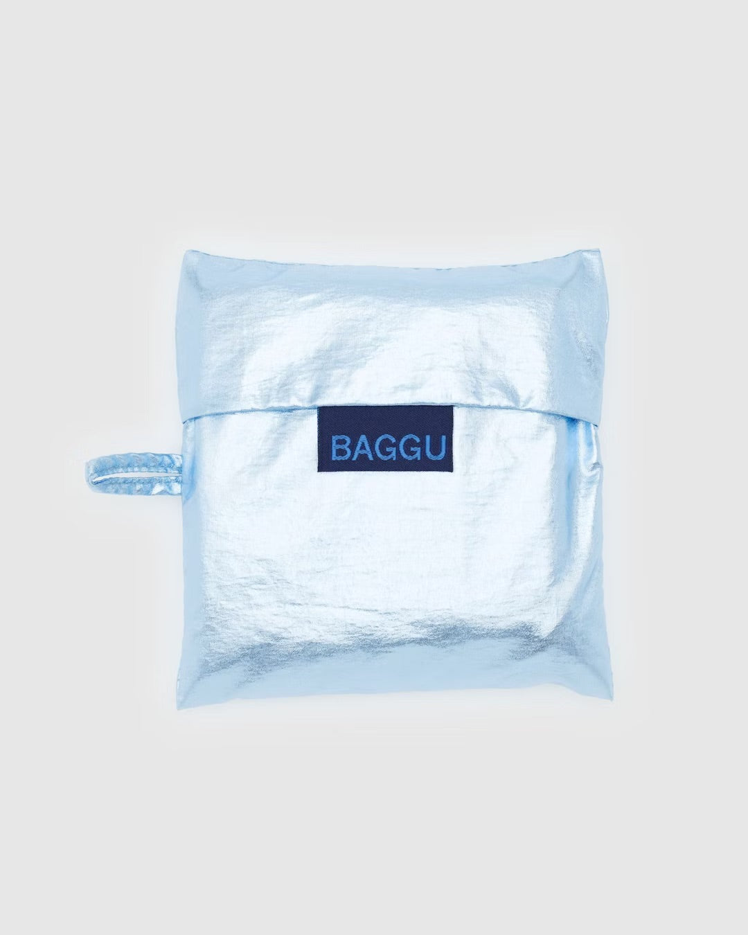 Standard Baggu - Metallic Light Blue