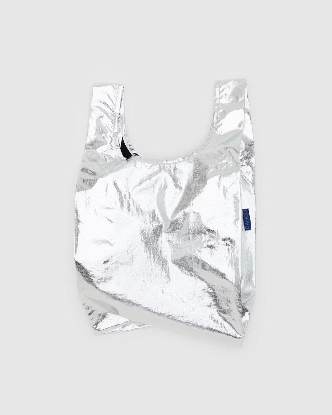 Baby Baggu - Metallic Silver