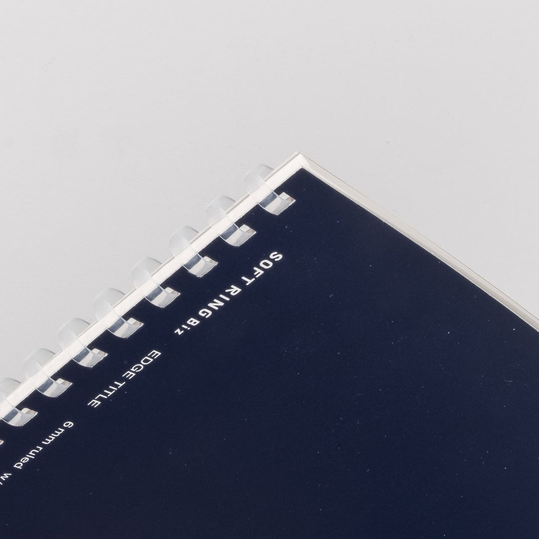 Soft Ring Biz Notebook - Slim Edition - Dotted Lines