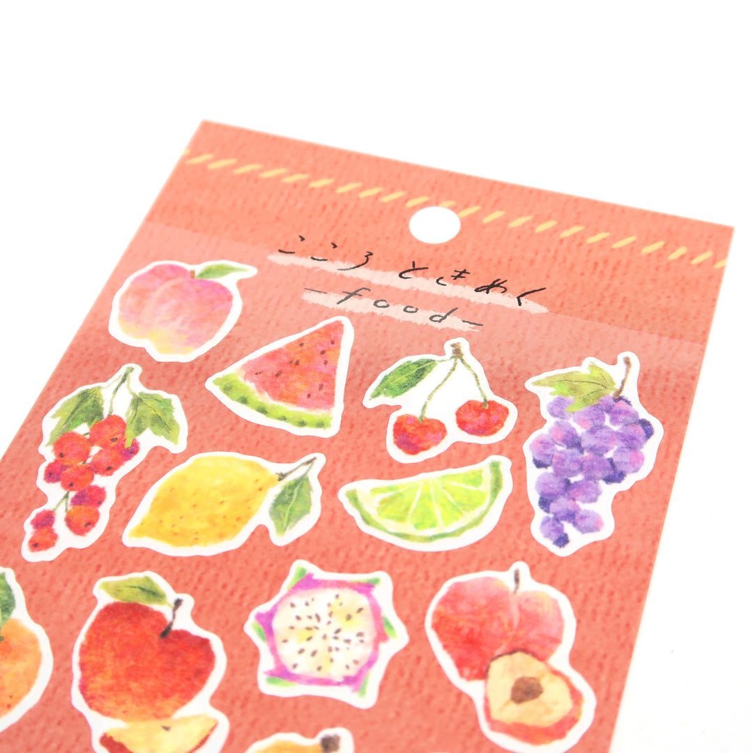 Sticker Sheet - Fruit Illustrations