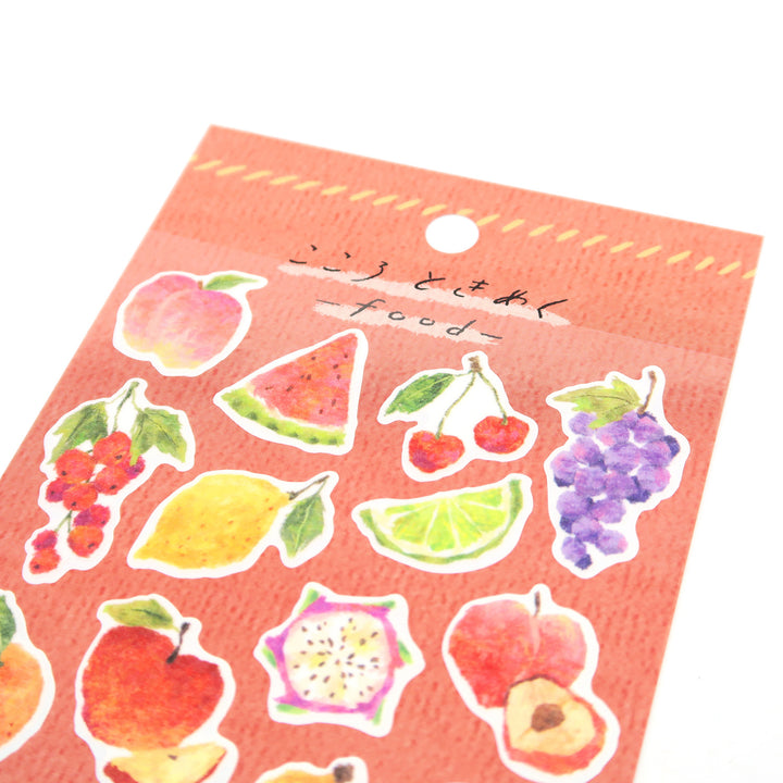 Sticker Sheet - Fruit Illustrations