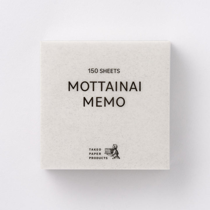 TAKEO MOTTAINAI MEMO Angle Color memo pad, product view 1