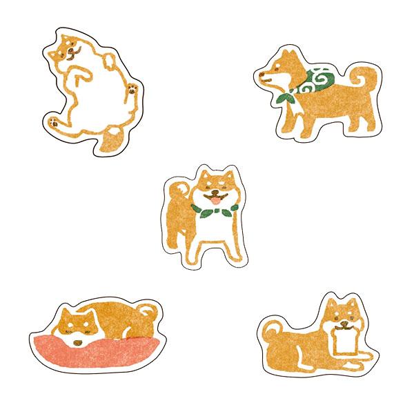 Sticker Flakes - Shibas
