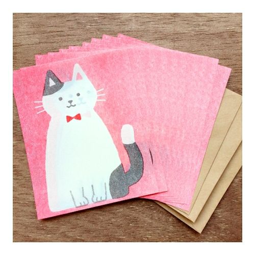 Paper Letter Set - Cat