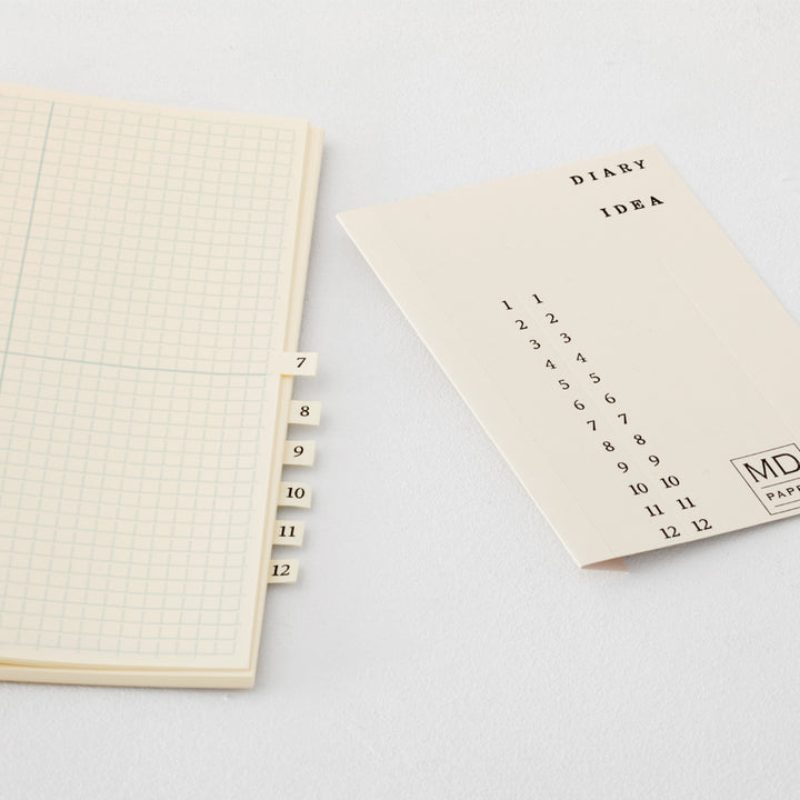 Midori MD Note Journal - Block Grid Notebook - A5
