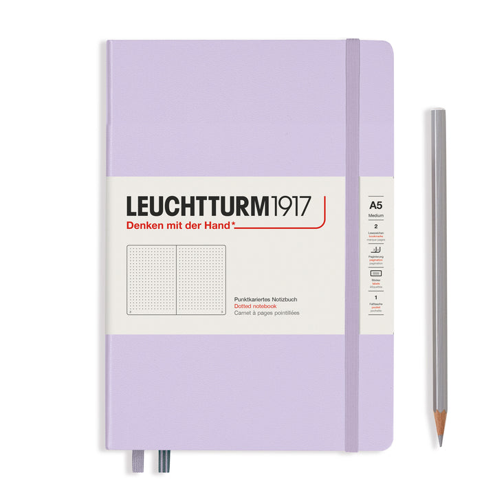 Hardcover Notebook - Lilac Purple - A5