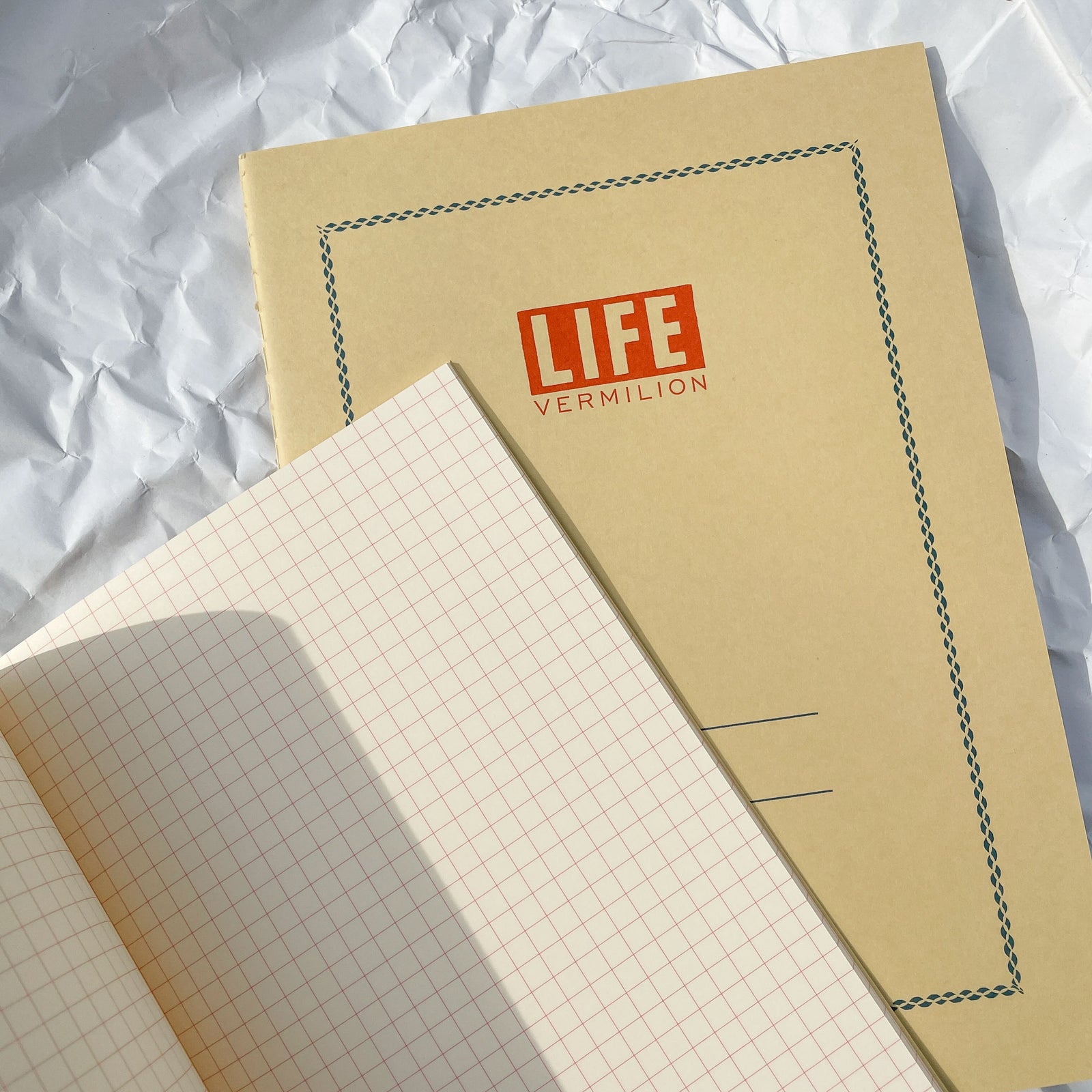 Vermillion Notebook