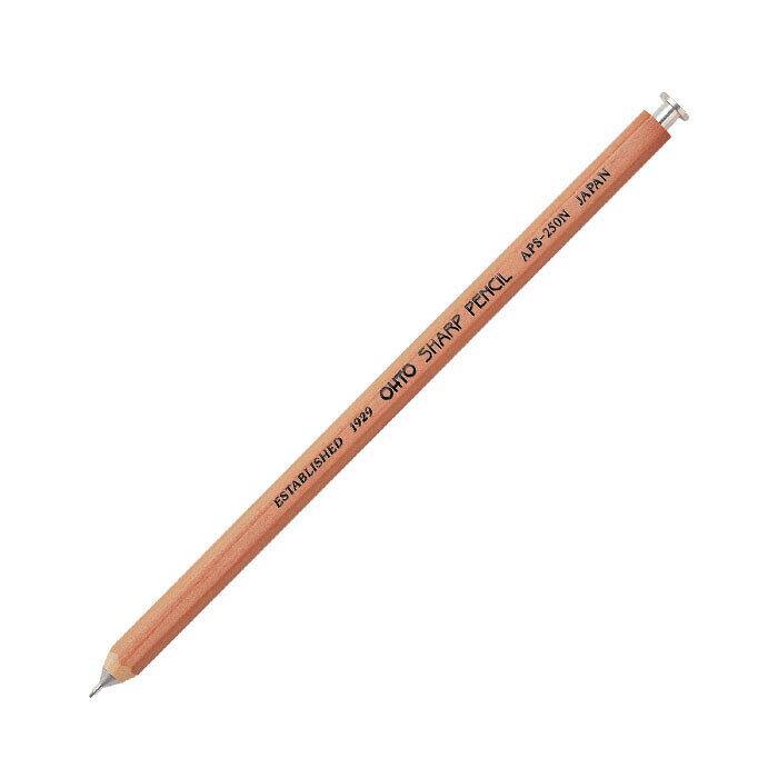 OHTO - Wooden Mechanical Pencil - tactile sensibility