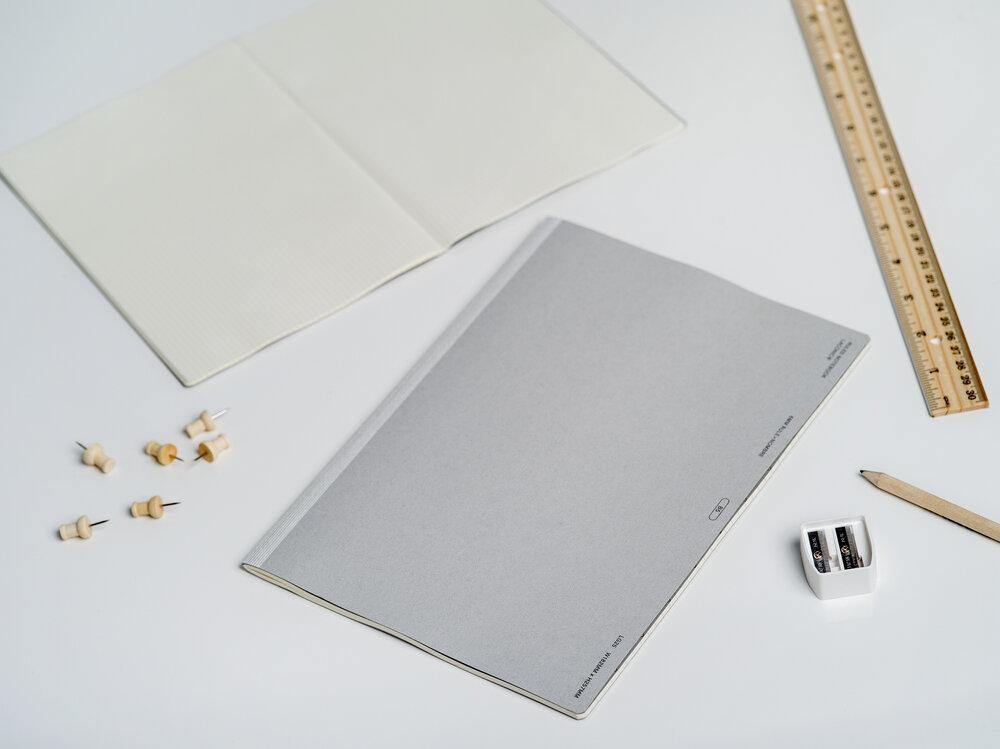 Notebook Grid Box Nombre Notebook - Grid • LACONIC • TACTO Studio Stationery ️ – TACTO STUDIO