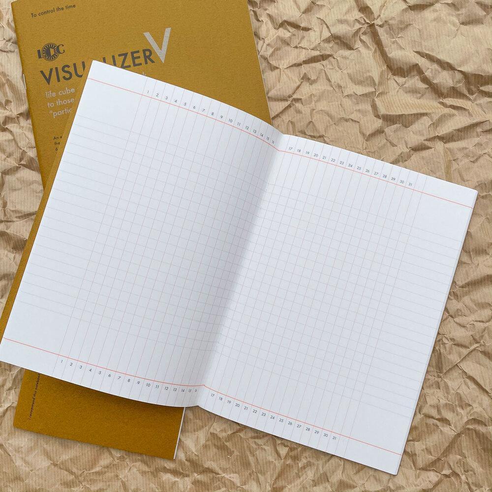 Visualiser Notebook Gantt Chart Visualiser Notebook • LUDDITE • TACTO Studio Stationery ️ ...
