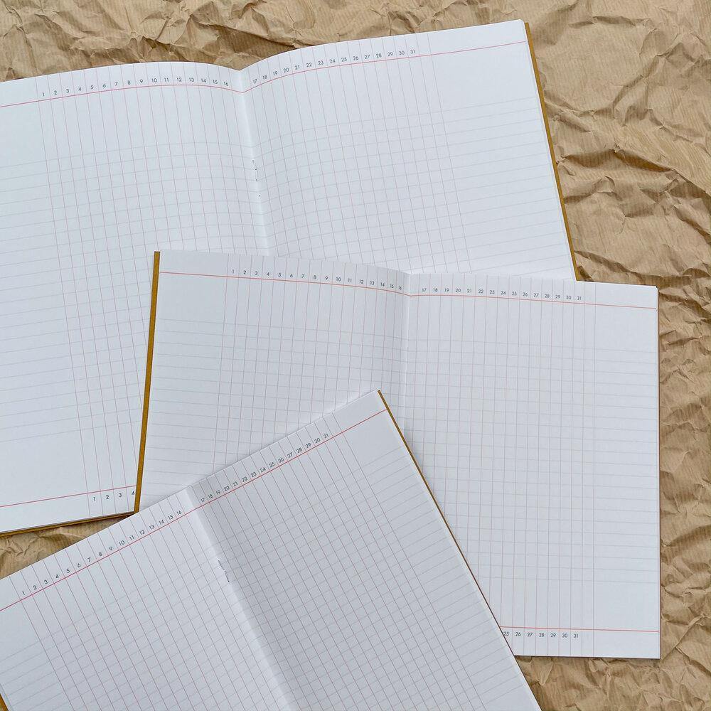 Visualiser Notebook Gantt Chart Visualiser Notebook • LUDDITE • TACTO Studio Stationery ️ ...