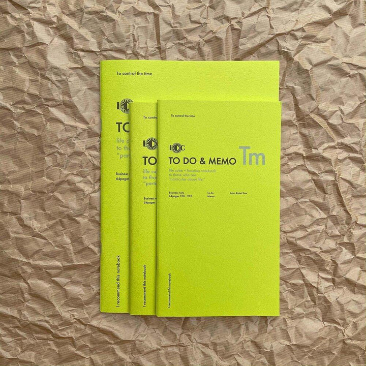To Do Planner Notebook - tactile sensibility