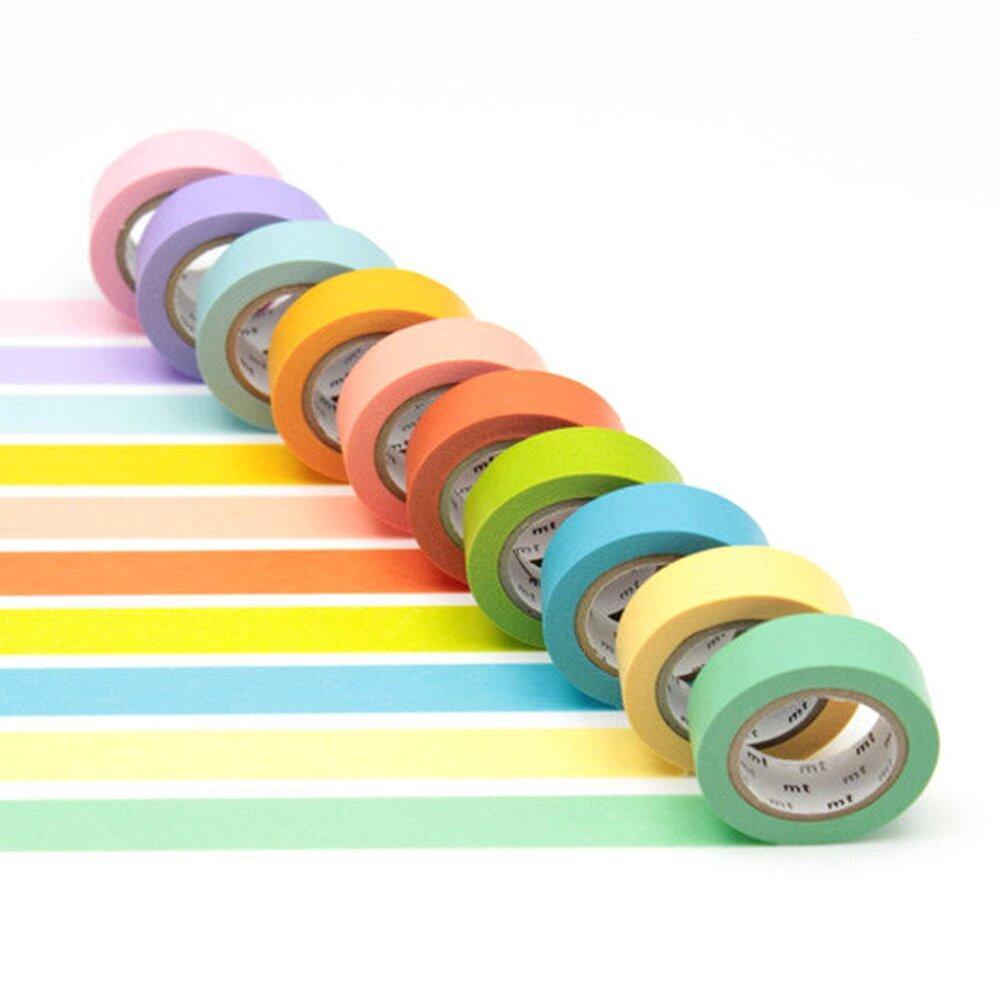 Gift Box - Set of 10 Tapes - Pastel - tactile sensibility