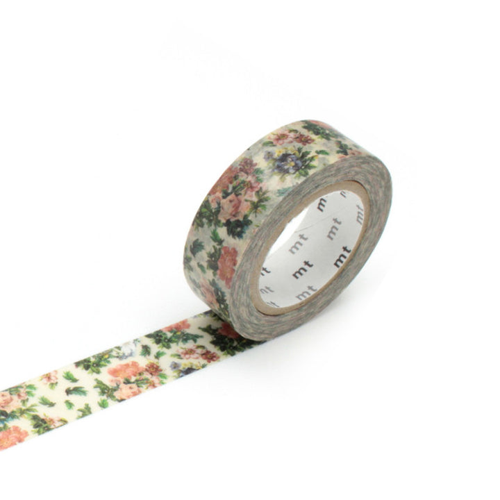 15mm Roll of Tape - Mini Botanical Flower Art