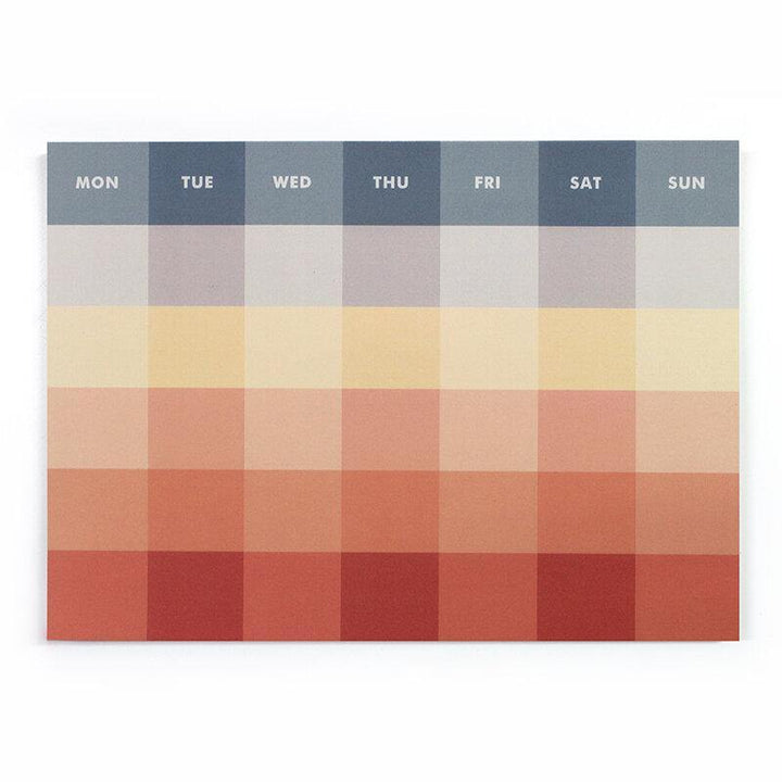 PAPERWAYS - Monthly Pad - Palette - tactile sensibility