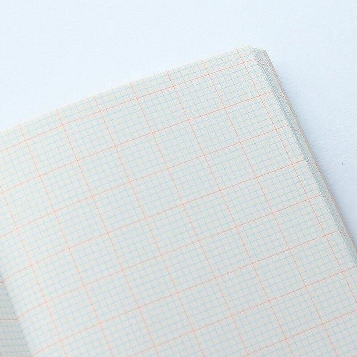 PAPERWAYS - Mini Note - tactile sensibility #option_warm-grey-cover-with-grid-paper