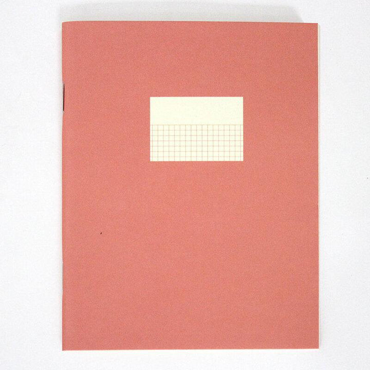 PAPERWAYS - Mini Note - tactile sensibility #option_pink-cover-with-red-grid-paper