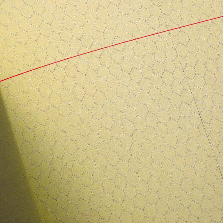 Large Notebook - Weekly / Daily / Grid / Honeycomb - tactile sensibility #option_honeycomb-cover-with-hexagon-paper