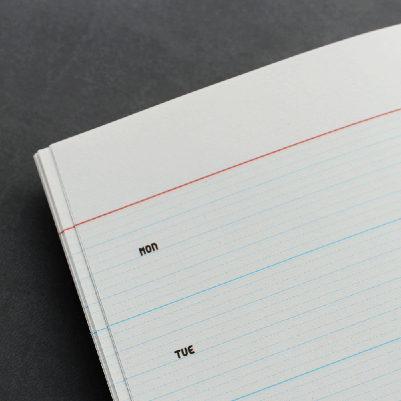 PAPERWAYS - Notebook - Weekly Planner - tactile sensibility