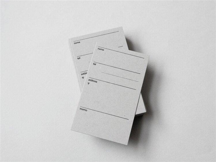 CLASSIKY - Address Cards - tactile sensibility