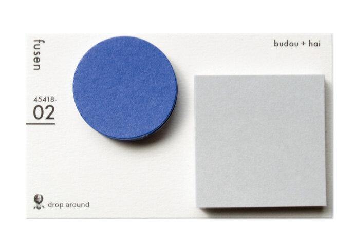 Drop Around - Geometry Fusen Sticky Notes - tactile sensibility