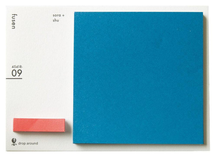 Drop Around - Geometry Fusen Sticky Notes - tactile sensibility
