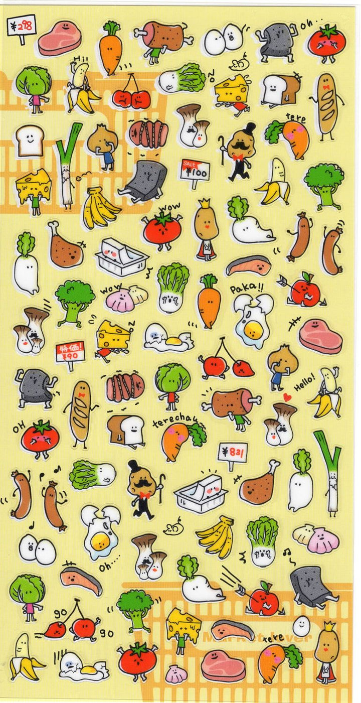 PuchiPuchi Seal Stickers - Thyme is Now